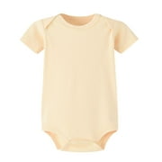 Cute Girls Bodysuits For Summer Baby Jumpsuit Onesies Soft Short Sleeve Rompers For Toddlers For Casual Outings Beach Parties And School Newborn Boho Dailywear, 18-24 Months